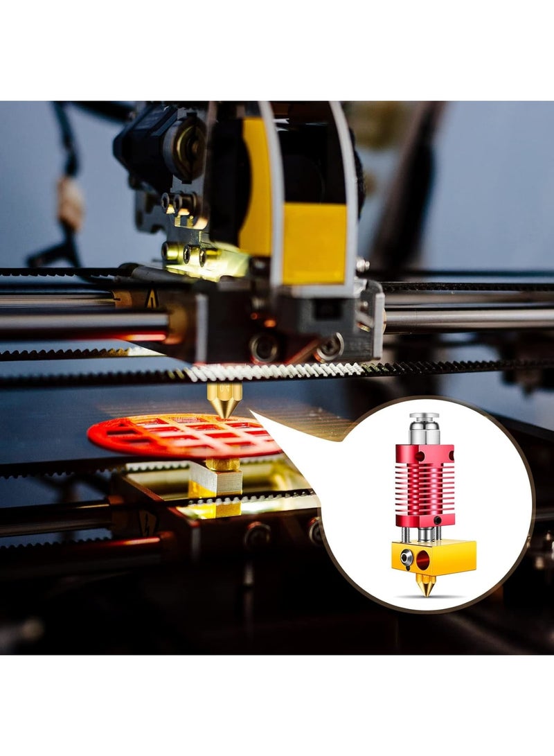 SOLARAE Metal Hotend 3D Printer Nozzles, Hardened Steel Tool High Temperature Pointed Wear, Resistant with CR-10 / CR10 / CR10S / Ender 2 / Ender 3 Ender 5 Printers - Image 4