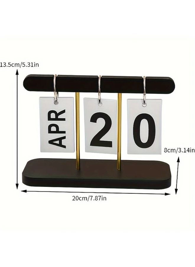 تقويم مكتب نوردي أبيض مع تقليب تلقائي للصفحات 2025-2026، مخطط شهري، ديكور للمكتب المنزلي - Image 4