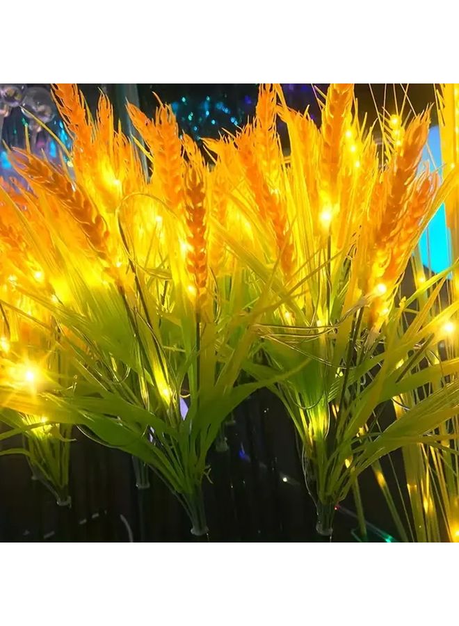 مجموعة مصابيح القمح الشمسية من 7 قطع لحدائق outdoor والفسحات وممرات pathways ديكور حصاد الخريف - Image 3