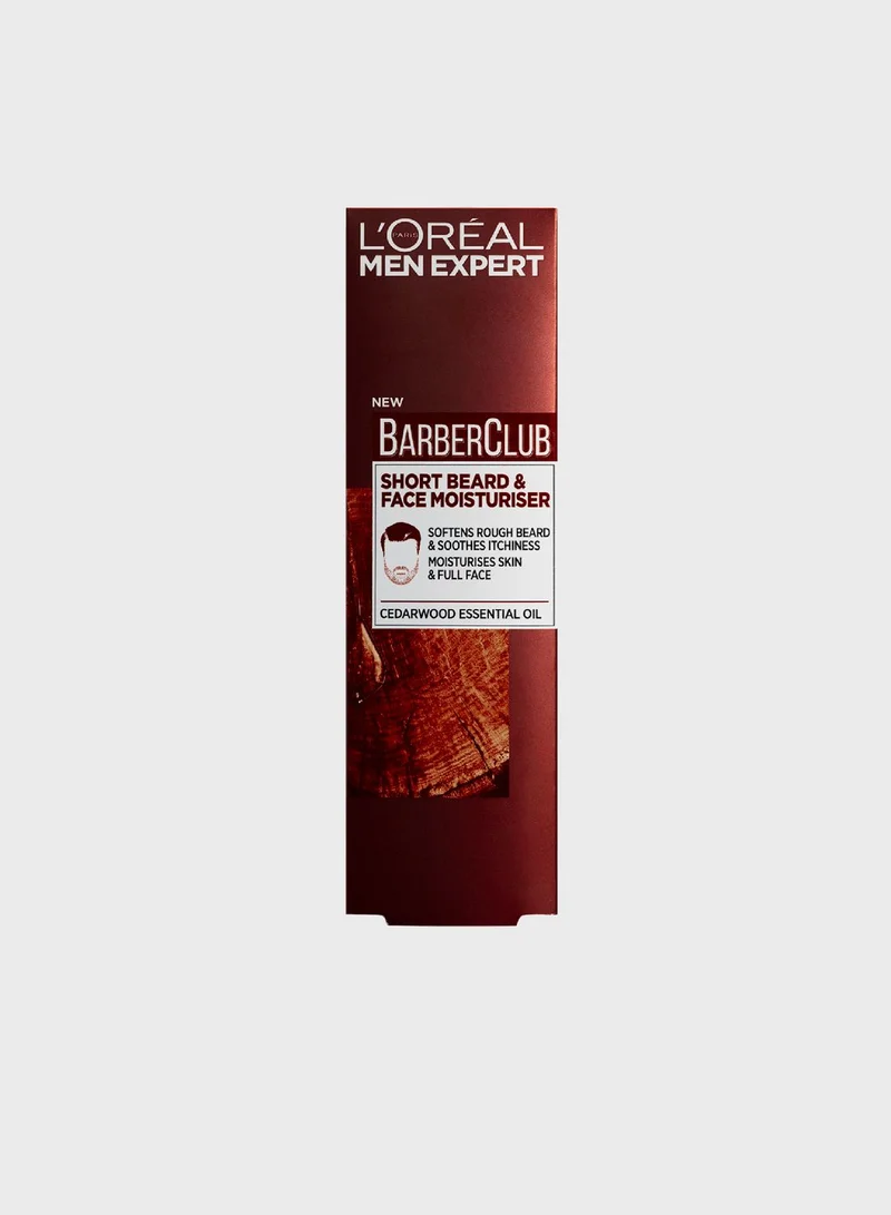 Barber Club L'Oreal Men Expert Short Beard & Face Moisturiser