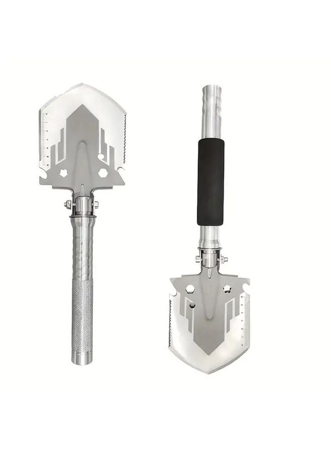 Supervisor XH 01 Multifunctional Folding Shovel Stainless Steel Portable Camping Gardening Tool - Image 2