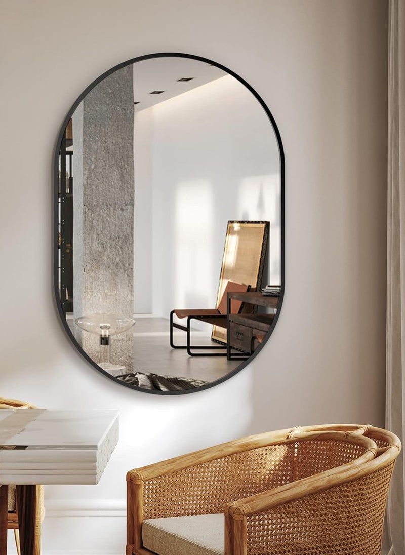 Sharpdo LED Bathroom Mirror, Wall Mounted, Thickened Aluminum 40*60CM - Image 4