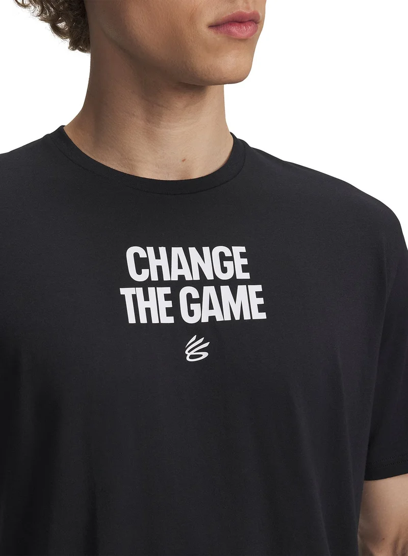 UNDER ARMOUR  Curry Playable T-Shirt for Men | Best Price UAE