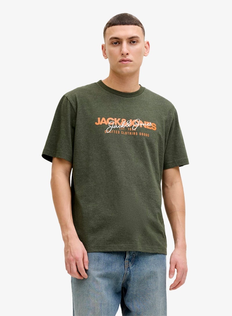 JACK & JONES 3 Pack Graphic Regular Fit T-Shirt - Image 2