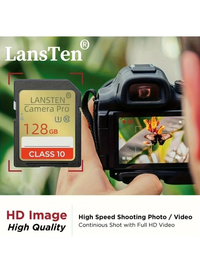 LansTen 16GB High Speed Memory Card Class 10 For 4K Video Camera Smartphone - Image 5
