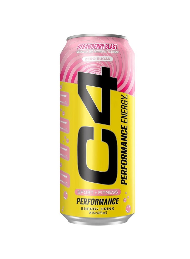 C4 مشروب الطاقة بنكهة الفراولة - Image 1