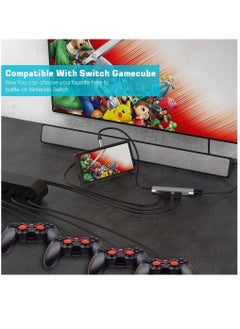 Excefore Switch Dock for Nintendo Switch/Switch OLED, Portable 4K HDMI Docking Station Replacement for Nintendo Switch Travel TV Docking Station with Full-Featured USB-C to USB-C Cable  - Image 4