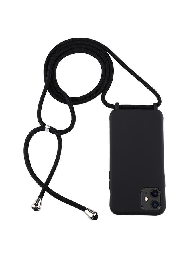 S-TOP Case For iPhone 11 Candy Color TPU Protective Case with Lanyard - Image 2