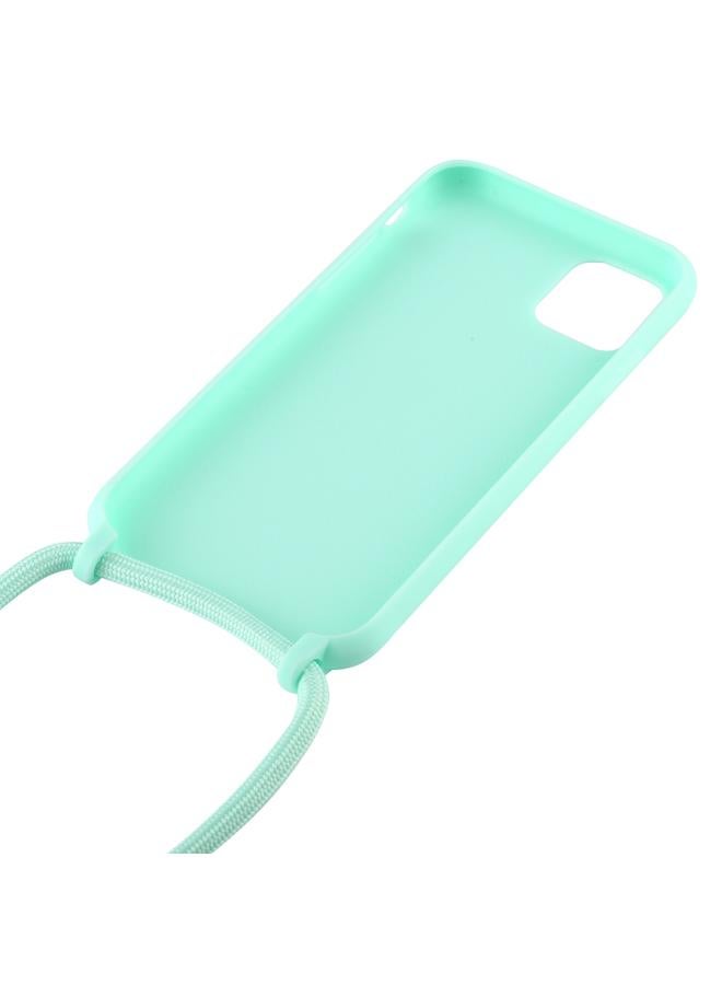 S-TOP Case For iPhone 11 Candy Color TPU Protective Case with Lanyard - Image 5