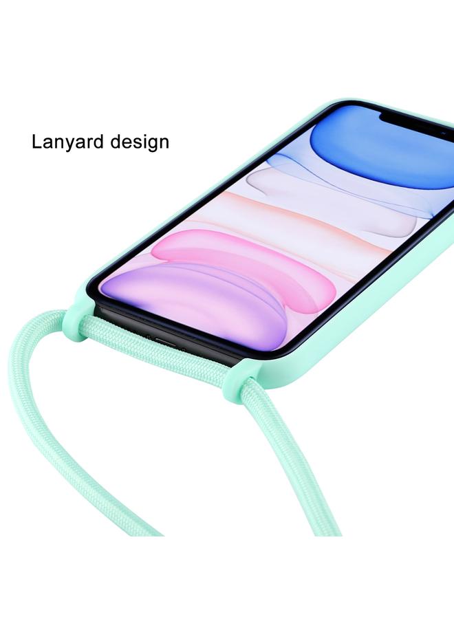 S-TOP Case For iPhone 11 Candy Color TPU Protective Case with Lanyard - Image 3