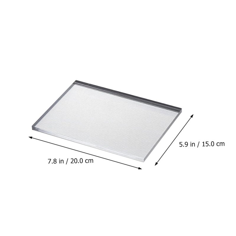 Textured Acrylic Photo Board 29x18cm Jewelry Photography Prop Easy Clean - Image 5
