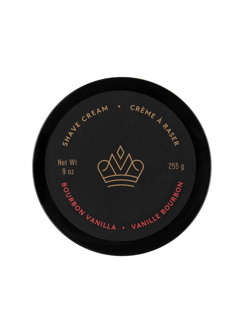 mistral Mistral Shave Cream Tub Bourbon Vanilla 9 Oz 