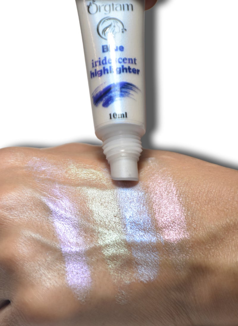 Orglam blue Iridescent face Highlighter-7ml - Image 3