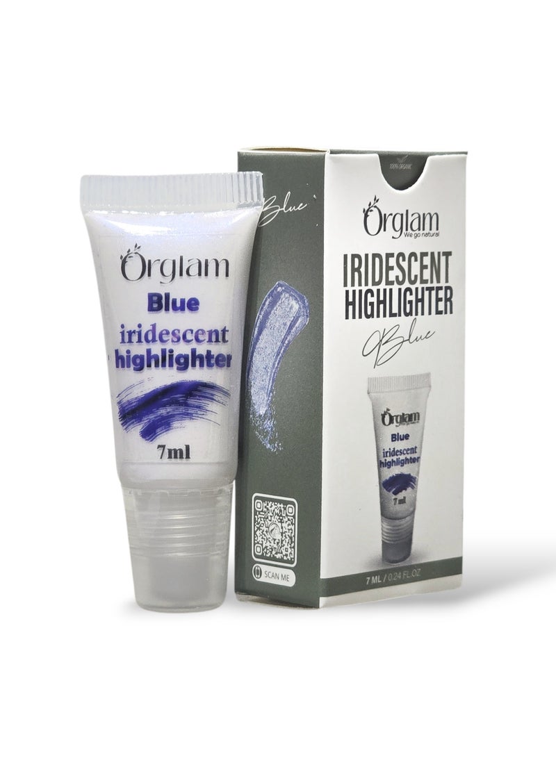 Orglam blue Iridescent face Highlighter-7ml - Image 1