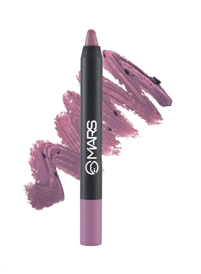 مارس أحمر شفاه مارس طويل الأمد يدوم حتى 12 ساعة | لمسة نهائية غير لامعة | مقاوم للماء | قلم تلوين الشفاه لن يتلطخ ولن يتزحزح (3.5 جم) (16-I Am Fearless) - Image 1