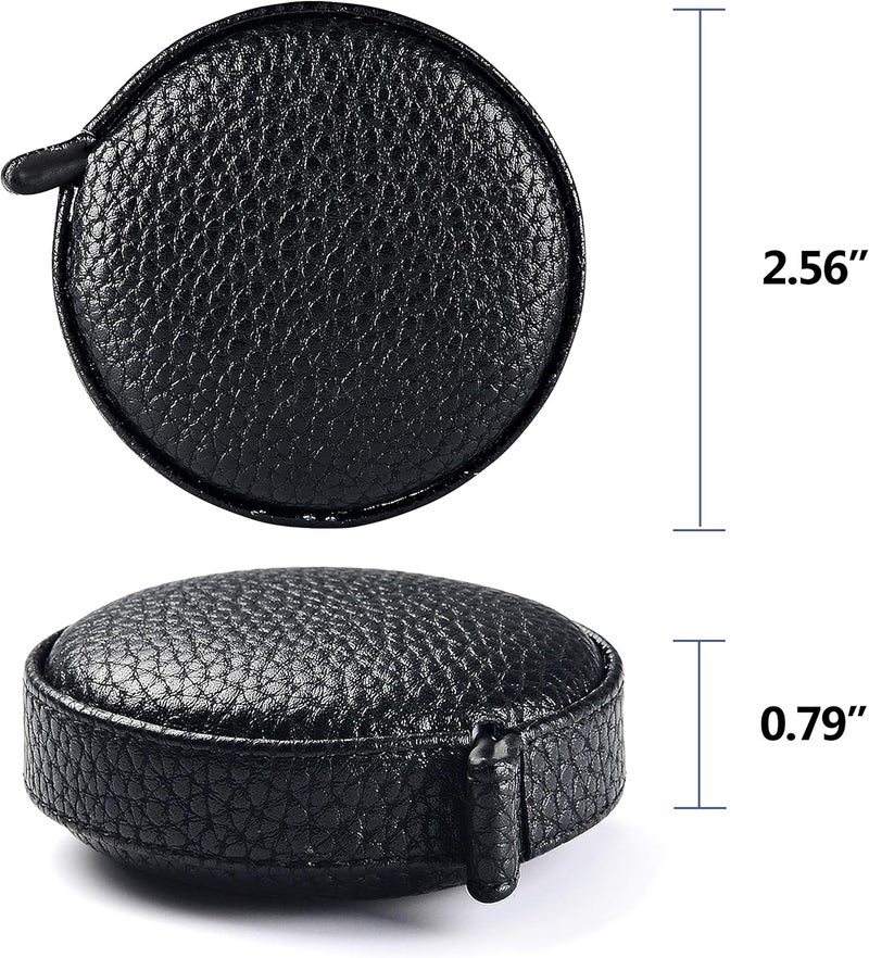 Z_جوده وثقه 3m/120 Tape Measure Body Measuring Tape for Body Cloth Tape Measure for Sewing Fabric Tailors Medical Measurements Tape Dual Sided Sewing Cloth Tailor Craft Ruler Retractable (Black, 1 Pack) - Image 3
