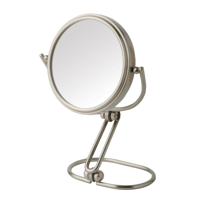 JERDON Compact Magnifying Mirror  Folding 3 Travel Mirror with 15X  1X Magnification  Model MC315N