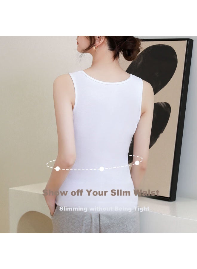 Your Sun Yi Er Shuang Women's Cotton Camisole Spring And Summer Inner And Outer Thin Backless Anti-light Top - Image 4