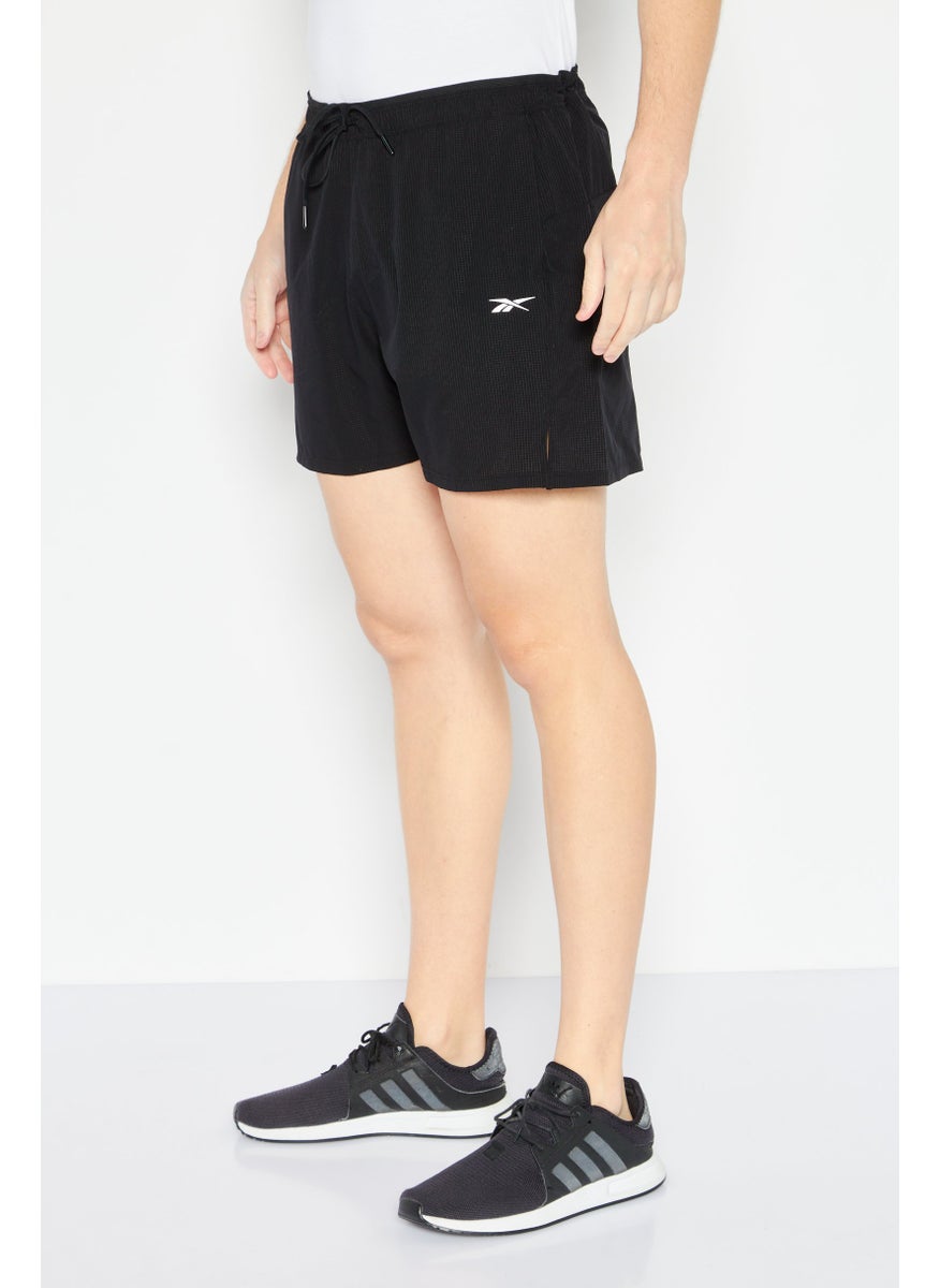 Reebok Men Sportswear Fit Training Shorts, Black  - Image 3