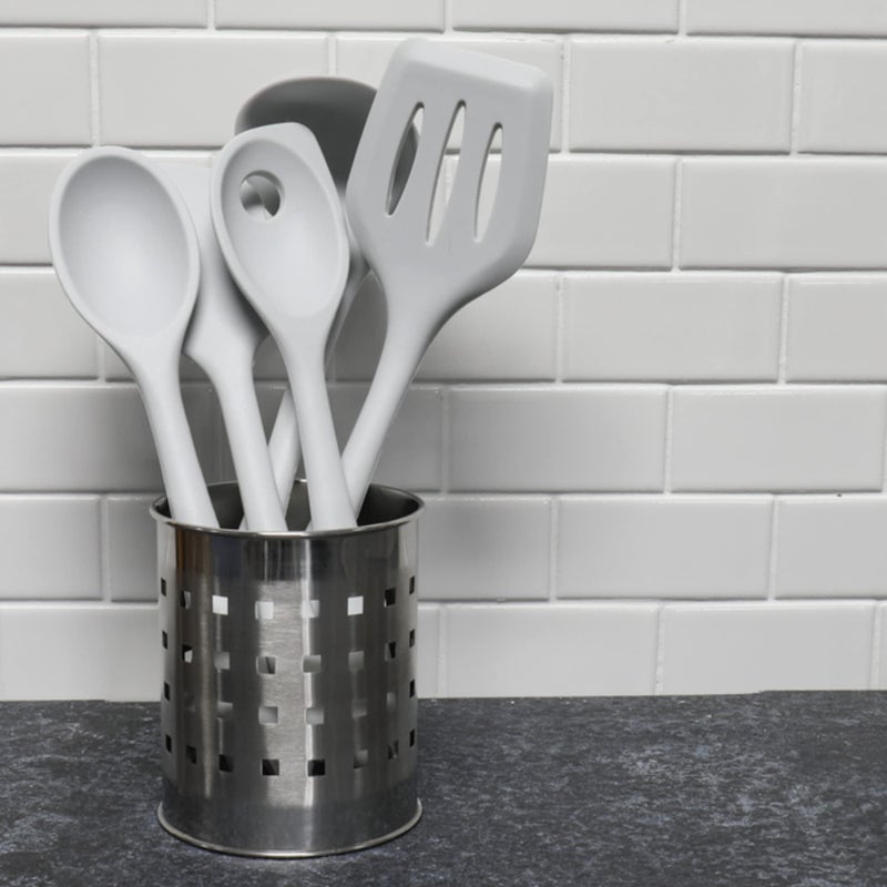 Chef Craft Premium Silicone Spatula/Turner  11.75 inch  Gray - Image 4