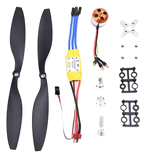 YoungRC A2212 1000KV Brushless Motor + 30A ESC Electric Speed Controller + 1045 Propeller CW CCW Kit for RC Multicopter Quadcopter - Image 1