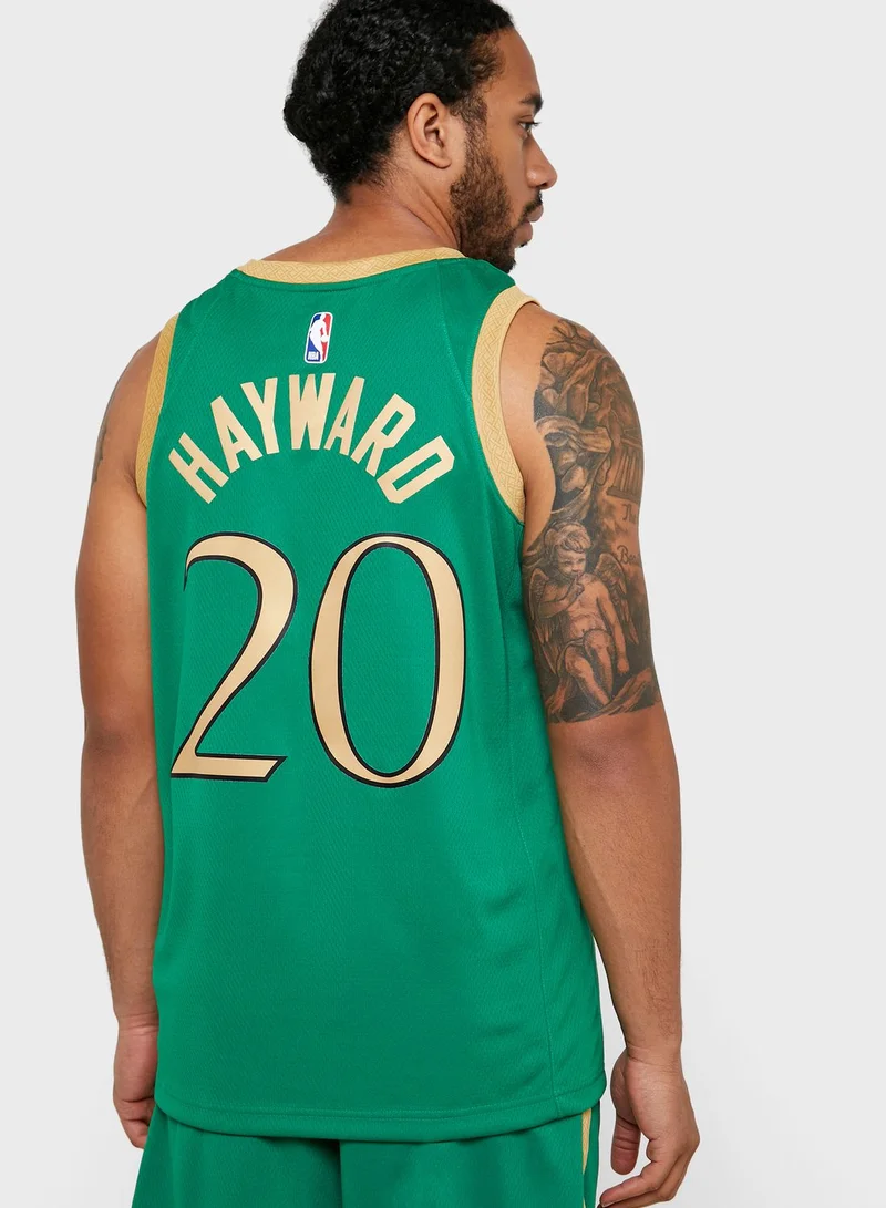 Nike Gordon Hayward Boston Celtics Swingman Jersey