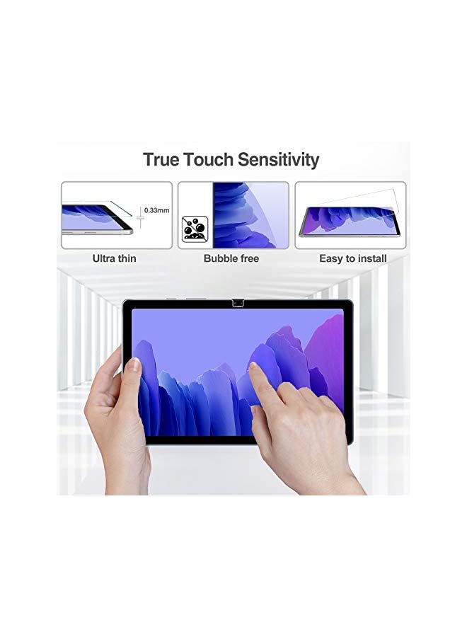 Procases [2 Pack] ProCase Galaxy Tab A7 10.4 Screen Protector 2022 2020 (SM-T503/T500/T505/T507), Tempered Glass Screen Film Guard for 10.4 Inch Galaxy Tab A7 Tablet - Image 5