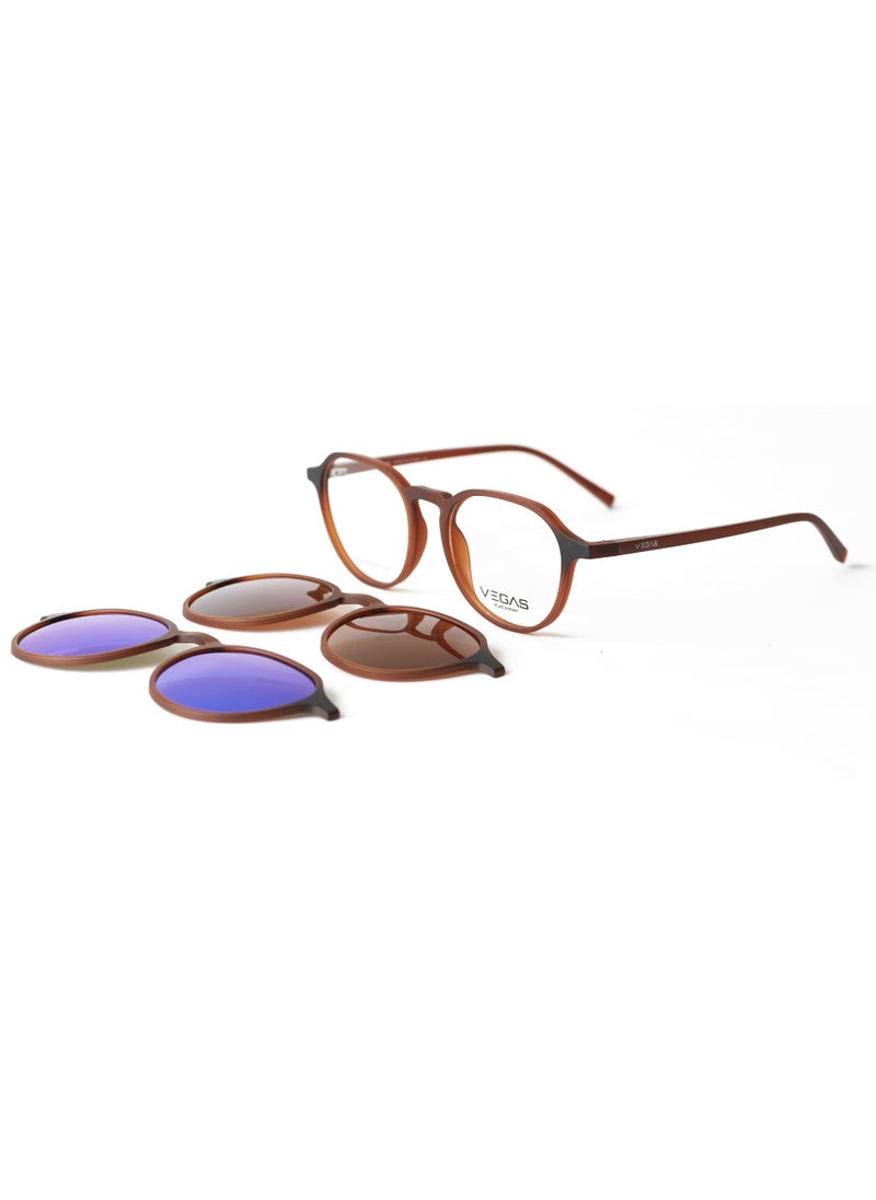 VEGAS KIDS Clip-on VEGAS V2025k - Brown  - Image 1
