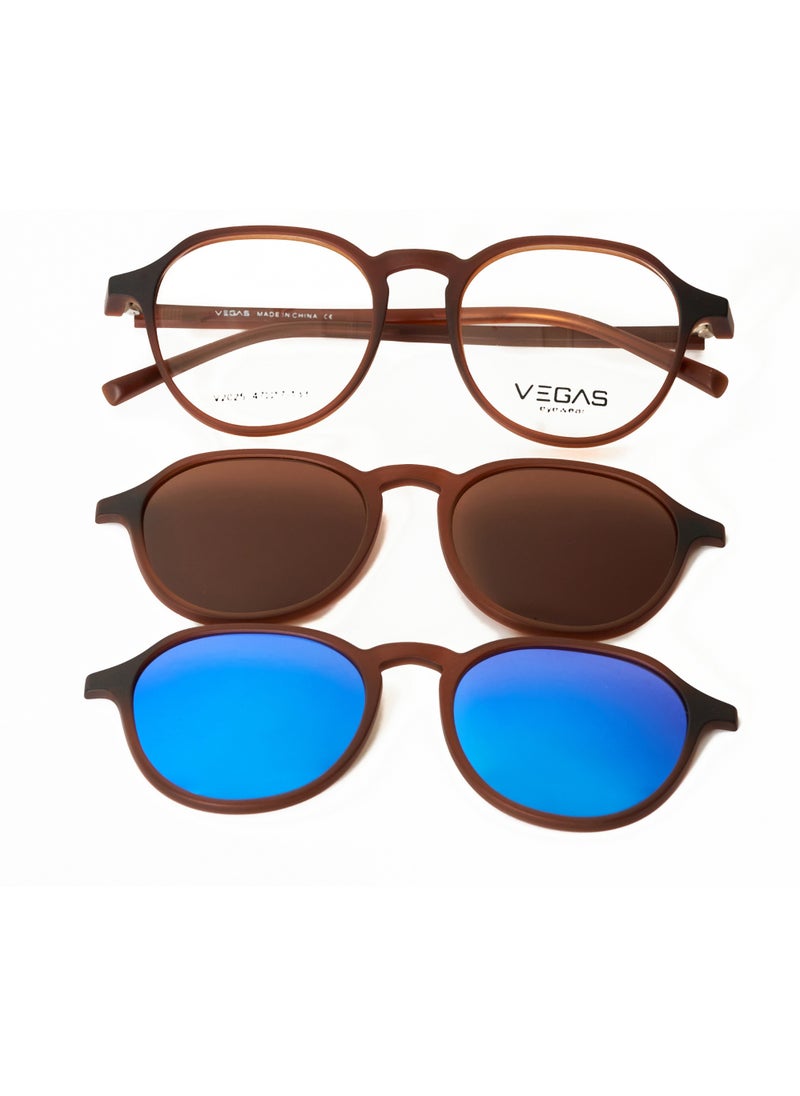 VEGAS KIDS Clip-on VEGAS V2025k - Brown  - Image 2
