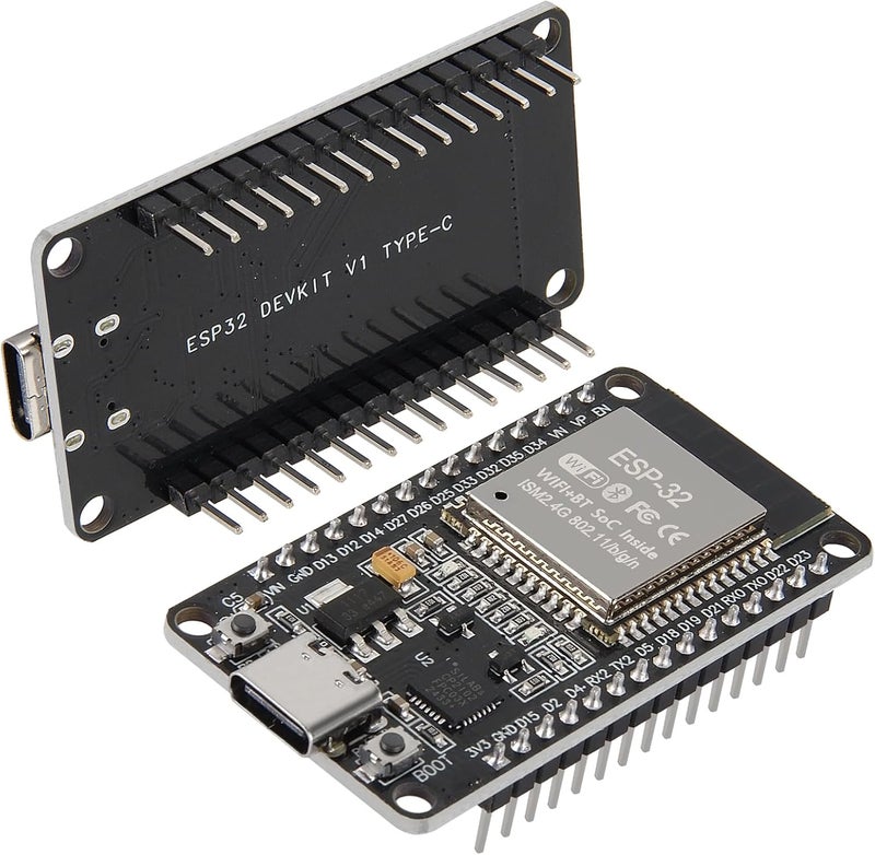 AiTrip 1PCS Type-C ESP32 ESP-WROOM-32 Development Board WiFi + Bluetooth CP2102 Dual Core 2.4Ghz Microcontroller Compatible with Arduino (ESP32 30P, Type-C) - Image 4