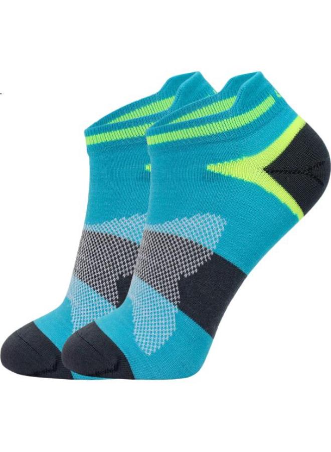 Md Men'S Running Socks With Terry Bottom, Sweat-Absorbing, Marathon Sports Socks, High-Back, Anti-Chafing, Mesh Breathable, 3 Pairs Per Pack - Image 3