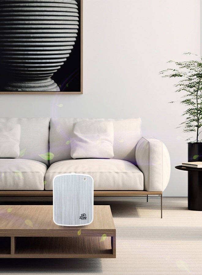 Dr Scent Smart Scent ZEN Essential Oil Diffuser Machine Advanced Technology, Scent Machine for Home, Offices & Small Spaces – Cover upto 60m², 300m³ Super Silent Mode, 200ml Capacity (White) - Image 4