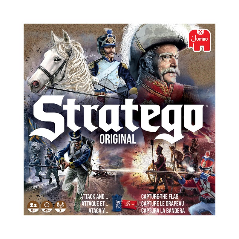 Jumbo, Stratego - Original, Strategy Board Game, 2 Players, Ages 8 Year Plus - Image 4