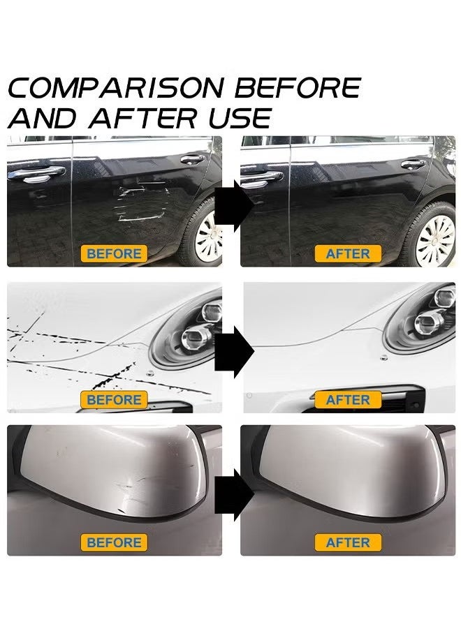 RAYHONG - Car Scratch Repair Nano Spray, Car Quick Repair Nano Spray, Fast Flawless Repair Scratch Spray, Nano Ceramic Crystal Coating Car Fine Scratch Removal Spray (120ML And Sponge Brush And Wipe) - Image 1