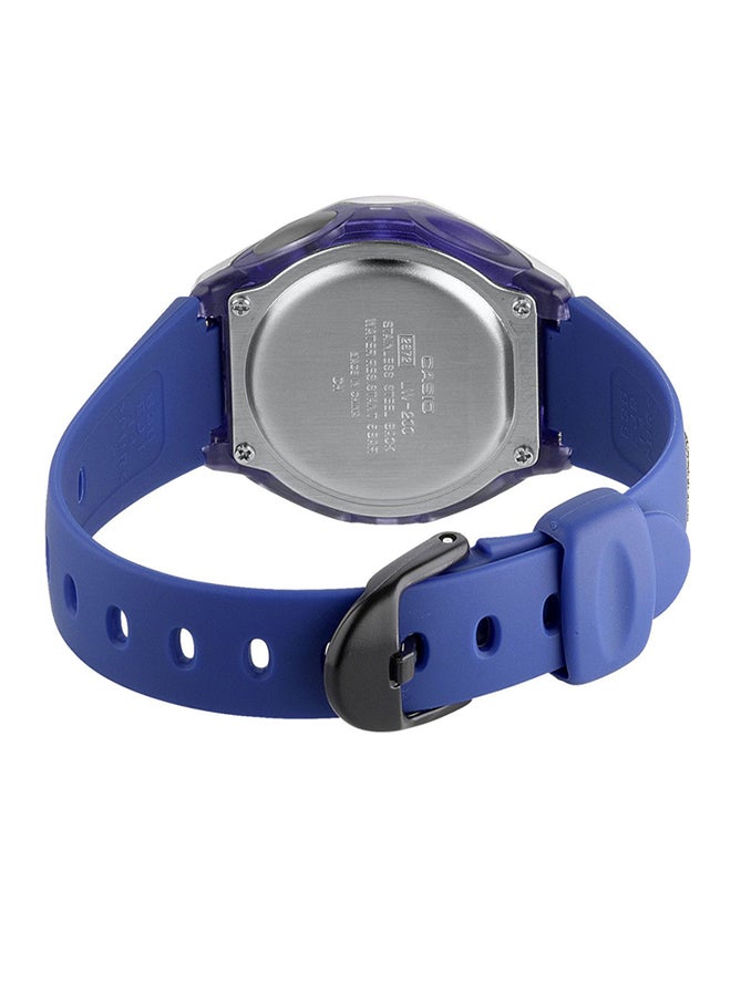 CASIO Women Water Resistant Digital Watch LW-200-2AVEF - Image 2