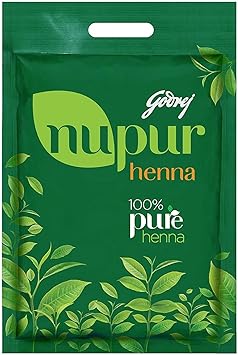 Godrej Nupur Natural Mehndi with Goodness of 9 Herbs 400 gm - Image 1