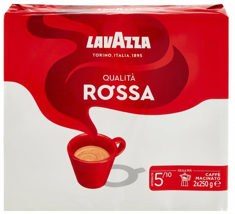 Lavazza Qualita Rossa Ground Coffee 2 X 250grams - Image 1
