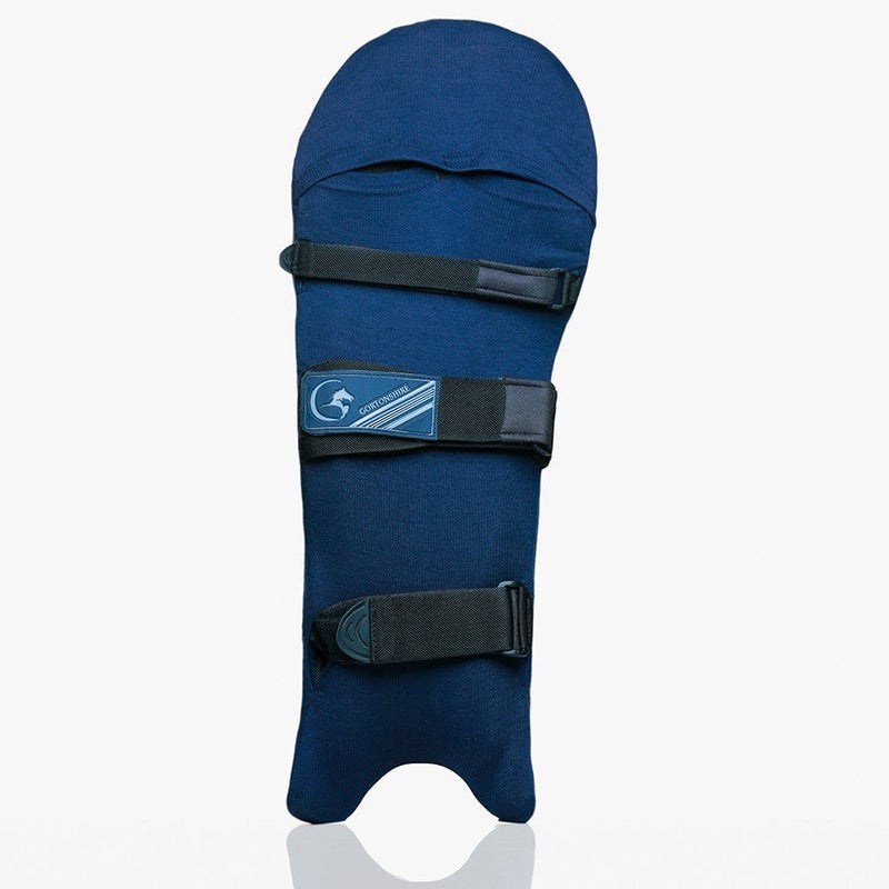 Gortonshire Cricket Pads Colored Skins - Navy Blue - Image 3