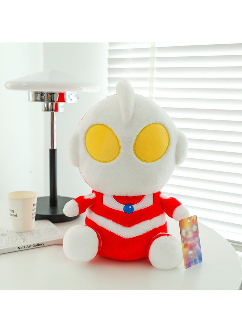 Generic - 35 CM Cartoon Ultraman Plush Toy Soft Stuffed Cute Doll For Girls And Boys All Ages Gift - Image 1