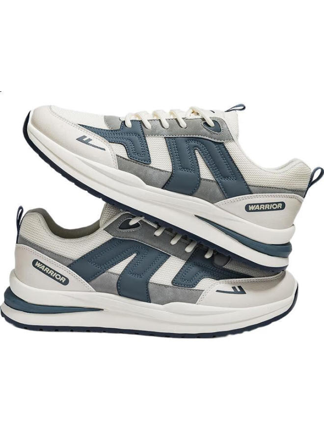 Pull Back Warrior Men'S Sports Shoes Spring/Summer New Breathable Men'S Shoes Light Blue Mesh Style Size 39 - Image 3