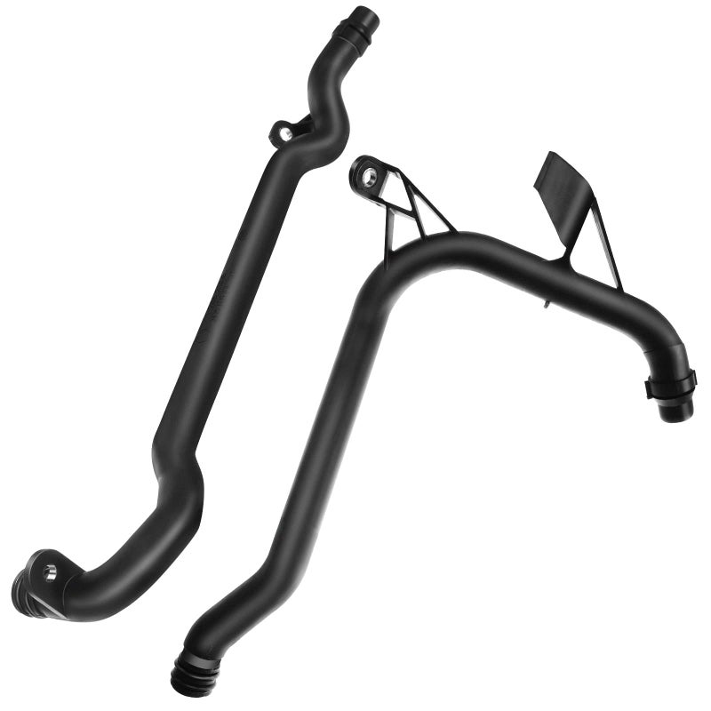 أنبوب مياه تبريد مدخل سخان المحرك APremium مع حلقات O متوافق مع BMW E36 E39 E46 E85 320i 323i 325i 328i 330i 525i 528i 530i Z3 Z4 1999-2006 مجموعة 2PC استبدال 11531705210 11537502525