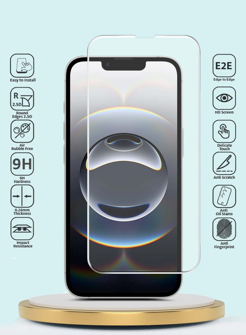 GMAX Apple iPhone 16e 5G 2025 GMAX Premium Series Curved Edges 9H 2.5D Tempered Glass Screen Protector - Clear - Image 2