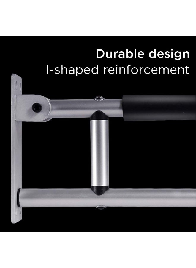 Dovva Handicap Grab Bars Rails 23.6 Inch Toilet Handrails Bathroom Safety Bar Hand Support Rail Handicapped Handrail Accessories for Seniors Elderly Disabled Mounted Bath Grips - Image 3