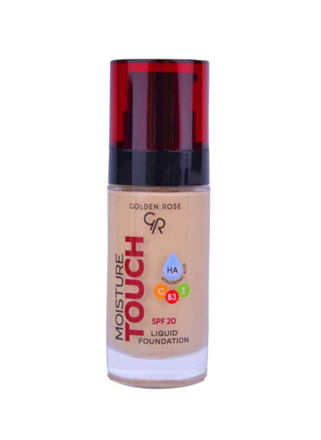 Golden Rose GR MOISTURE TOUCH LIQUID FOUNDATION SPF 20 NO: 101  - Image 1