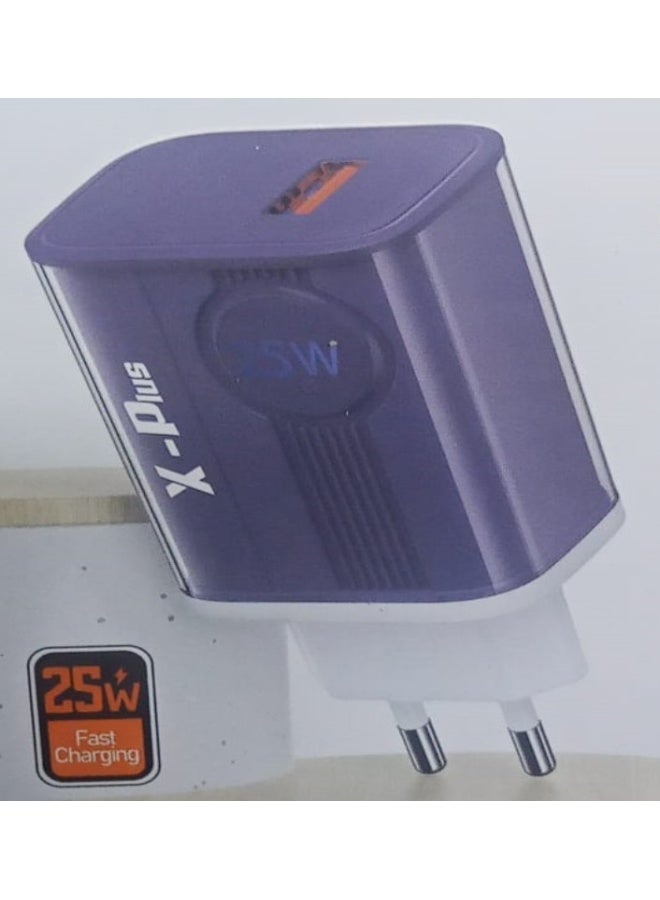 X-Plus 25W Fast Charger - Image 1