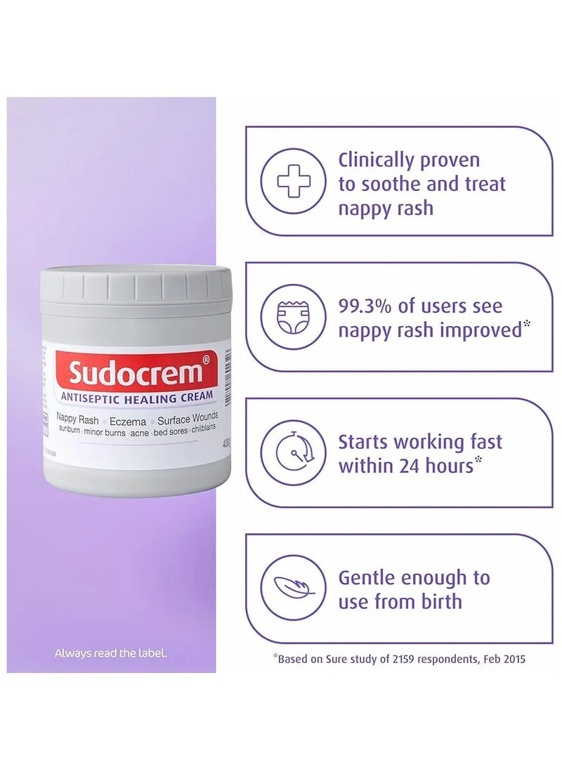 Sudocrem Antiseptic Healing Cream – 250g | Fast Relief for Cuts, Burns, Rashes & Skin Irritations | Soothing Antibacterial Skin Treatment  - Image 5