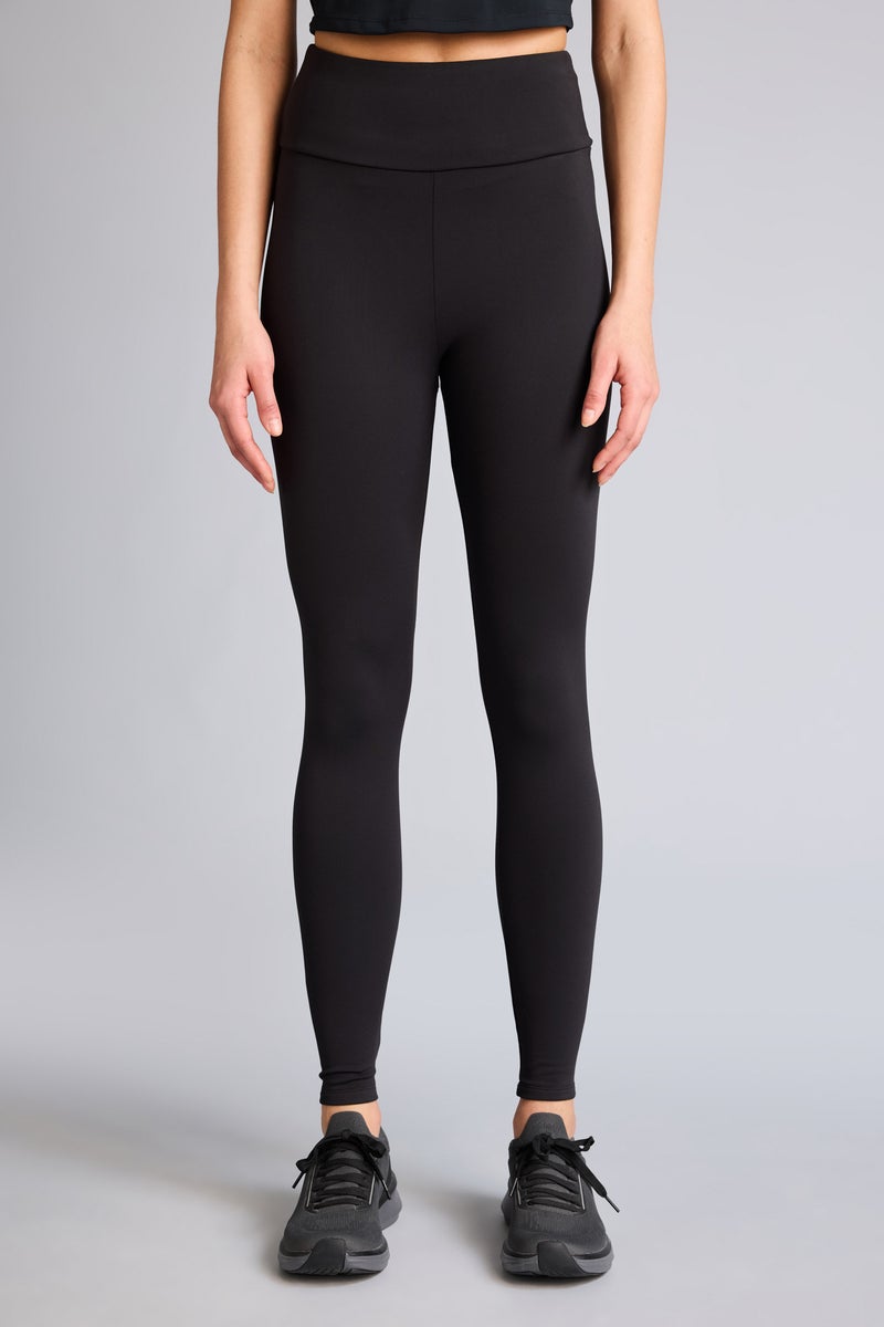 DeFacto Black Woman Soft Fleece Lined Sport Leggings Casual - Image 4