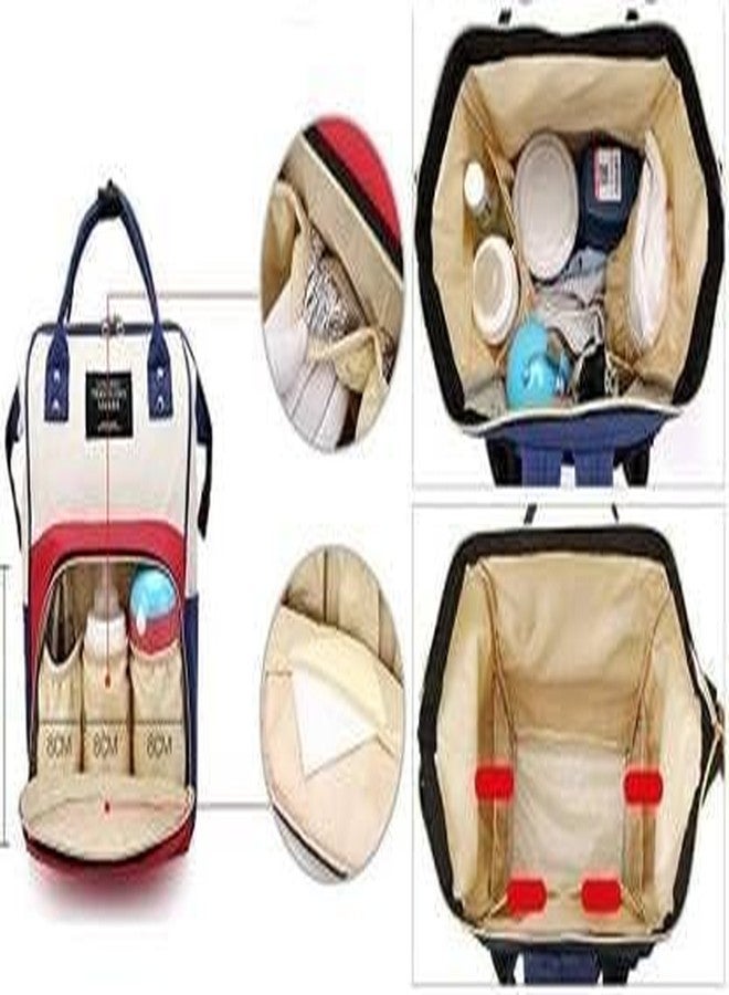 MASHUR FAB MASHUE FAB Baby Bag Large Capacity Diaper Bag Multi-Function Waterproof Backpack Nappy - Image 2