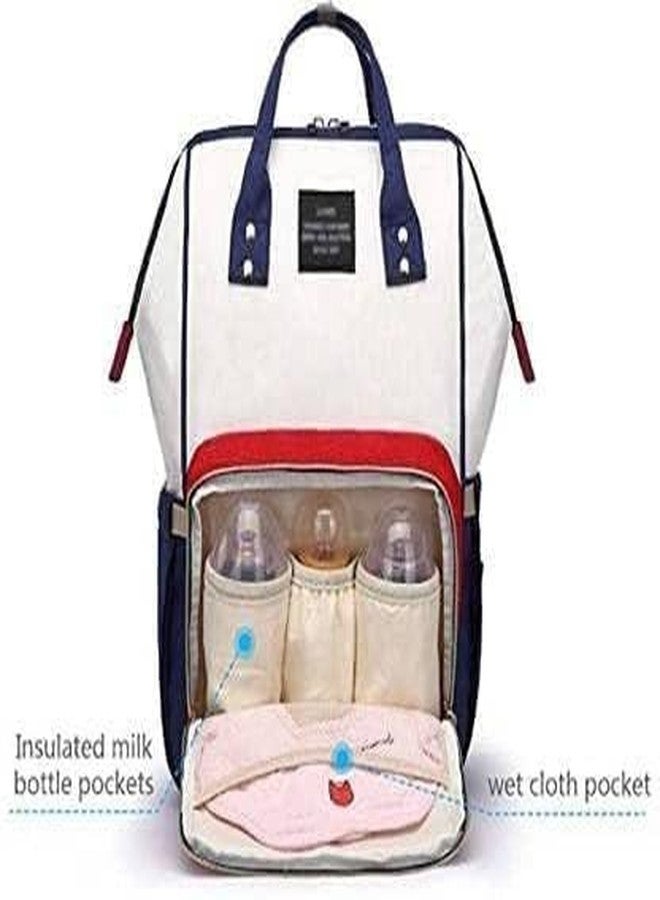 MASHUR FAB MASHUE FAB Baby Bag Large Capacity Diaper Bag Multi-Function Waterproof Backpack Nappy - Image 4