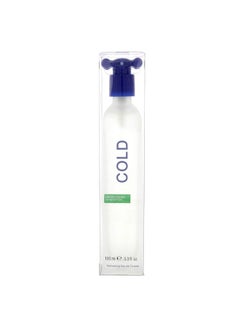UNITED COLORS OF BENETTON Cold By United Colors Of Benetton For Men. Eau De Toilette Spray 3.3 Ounce  - Image 1